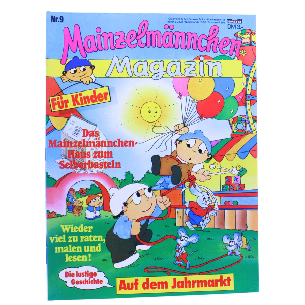 Mainzelmännchen Magazin Nr. 9 – Auf dem Jahrmarkt (Bastei 1987)